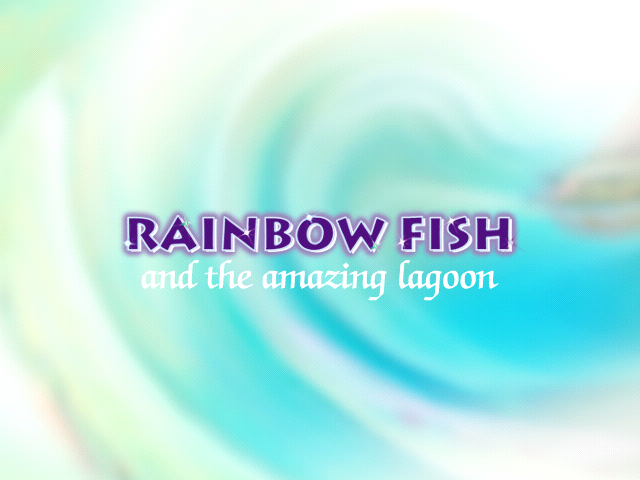 Rainbow Fish and the Amazing Lagoon (Windows) screenshot: Title screen