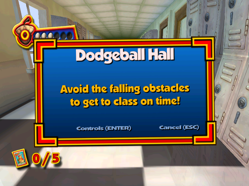 Disney's Chicken Little (Windows) screenshot: This is not as easy as it sounds!