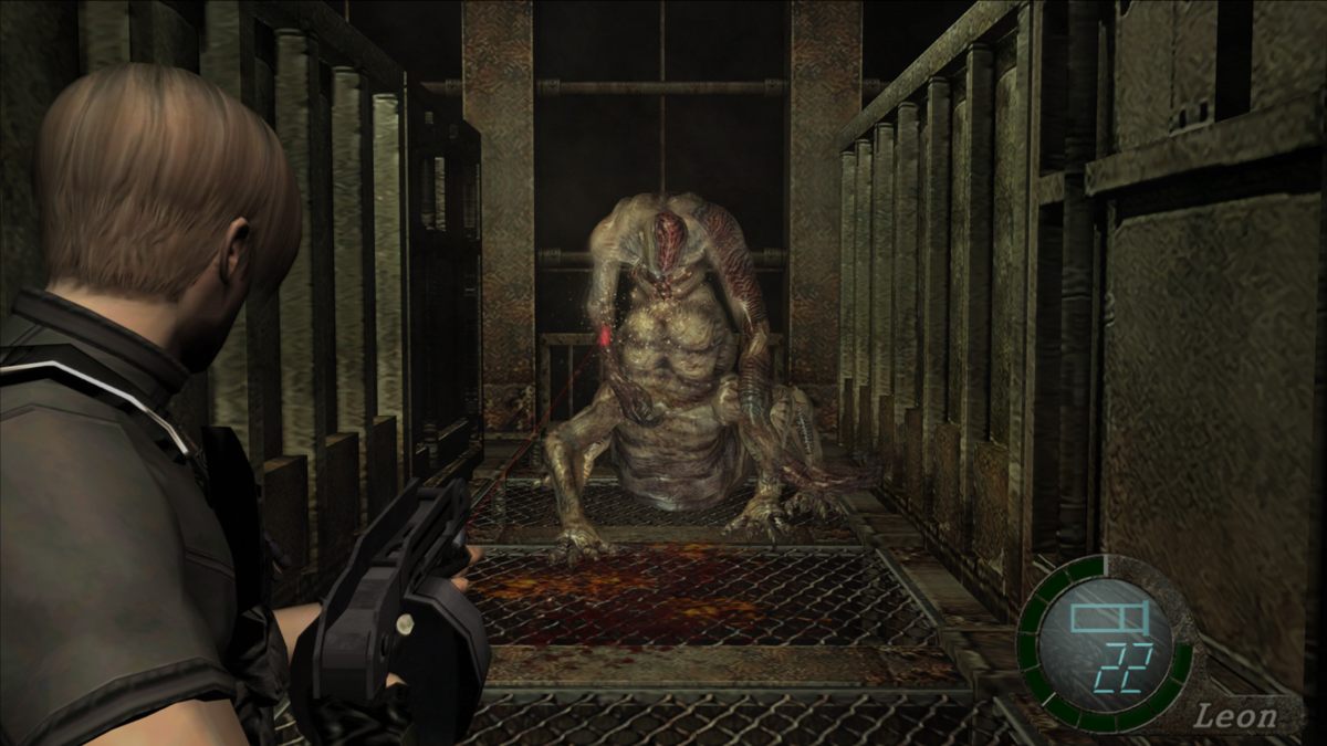 Resident Evil 4: Ultimate HD Edition (Windows) screenshot: Another ugly boss