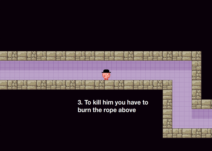 You Have to Burn the Rope (Windows) screenshot: I guess that's where the name of the game comes from.