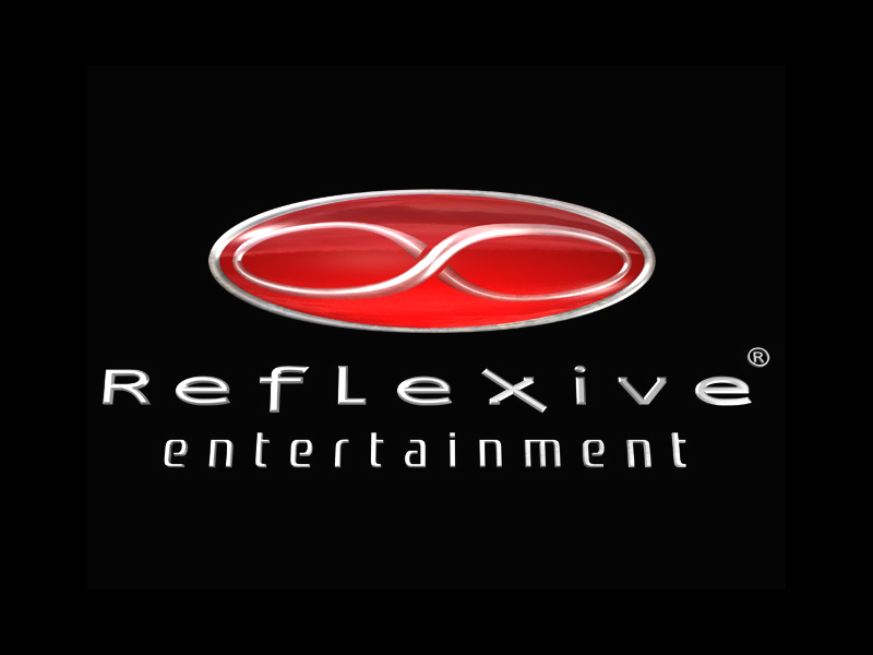 Ricochet Infinity (Windows) screenshot: Reflexive Entertainment logo.