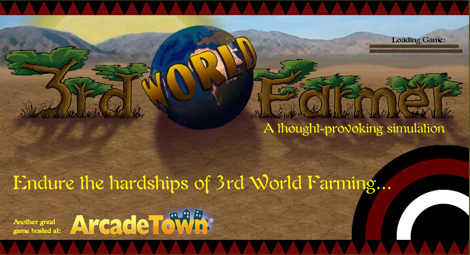 3rd World Farmer (Browser) screenshot: Preloader screen
