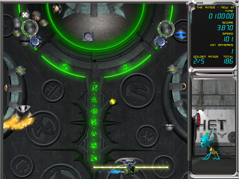 Ricochet Infinity (Windows) screenshot: Meet the invader...