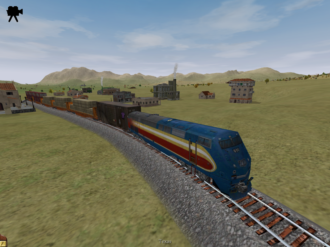 Railroad Tycoon 3 (Windows) screenshot: I just bought this new USA 103 Diesel locomotive.