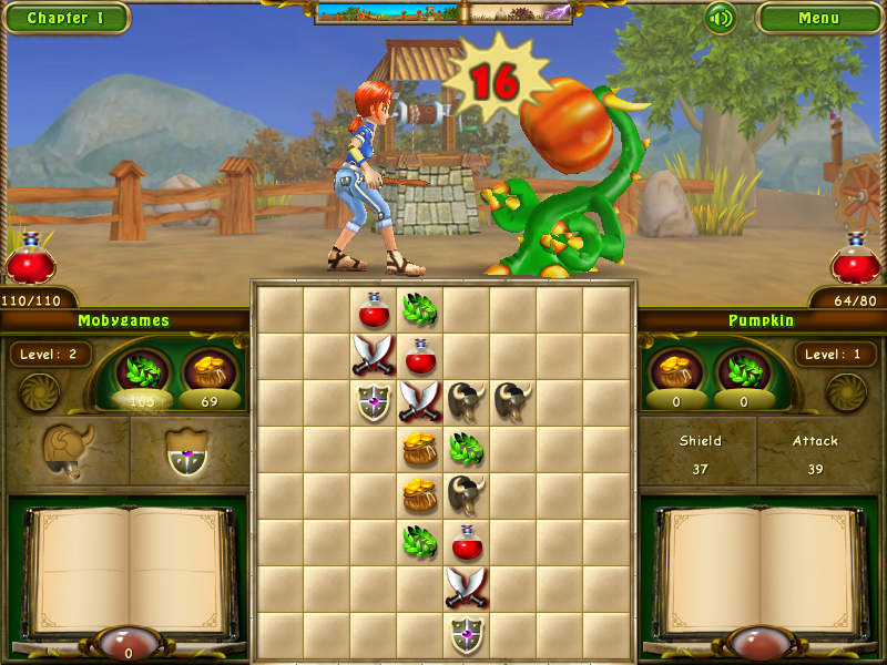 Puzzle Hero (Windows) screenshot: Pumpkin