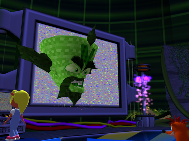 Crash Bandicoot: The Wrath of Cortex (PlayStation 2) screenshot: Cortex