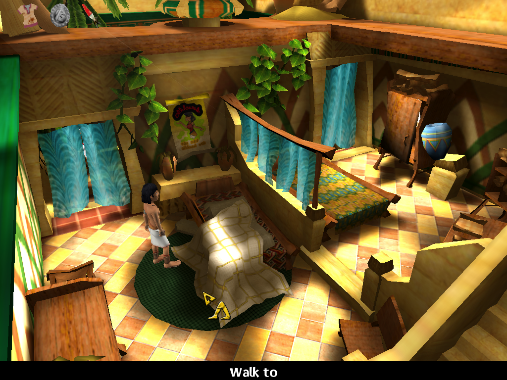 Ankh (Macintosh) screenshot: Assil's room