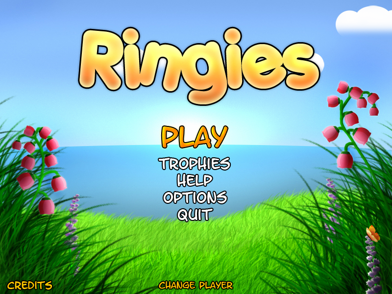 Ringies (Windows) screenshot: Main menu