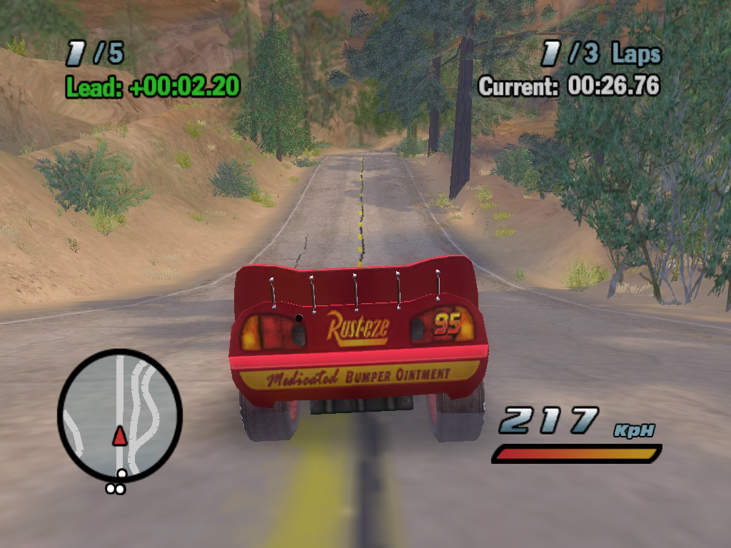 Disney Pixar Cars - Xbox 360 Gameplay (2006) 
