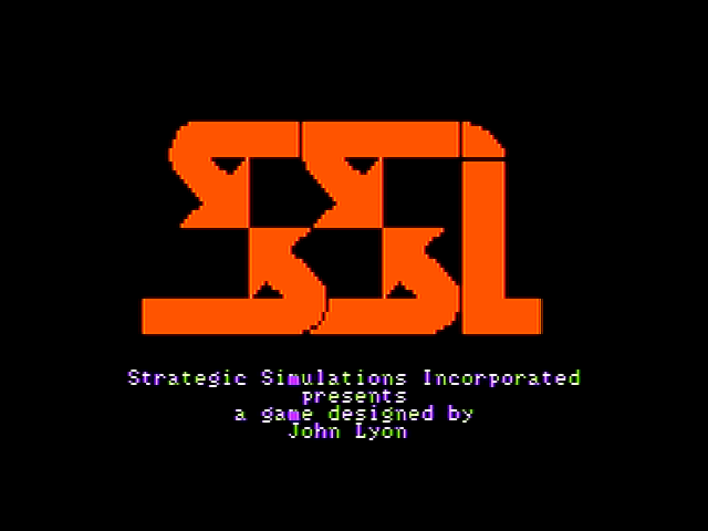 Torpedo Fire (Apple II) screenshot: Logo / introduction