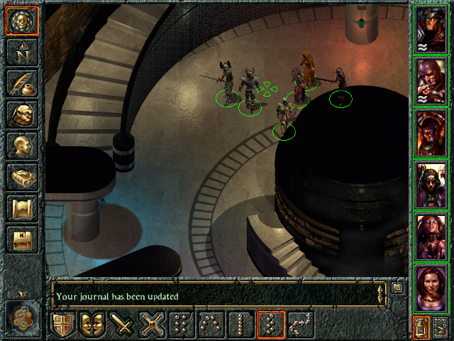 Baldur's Gate (Windows) screenshot: Inside Sorcerous Sundries, the best place for magical goodies in Baldur's Gate