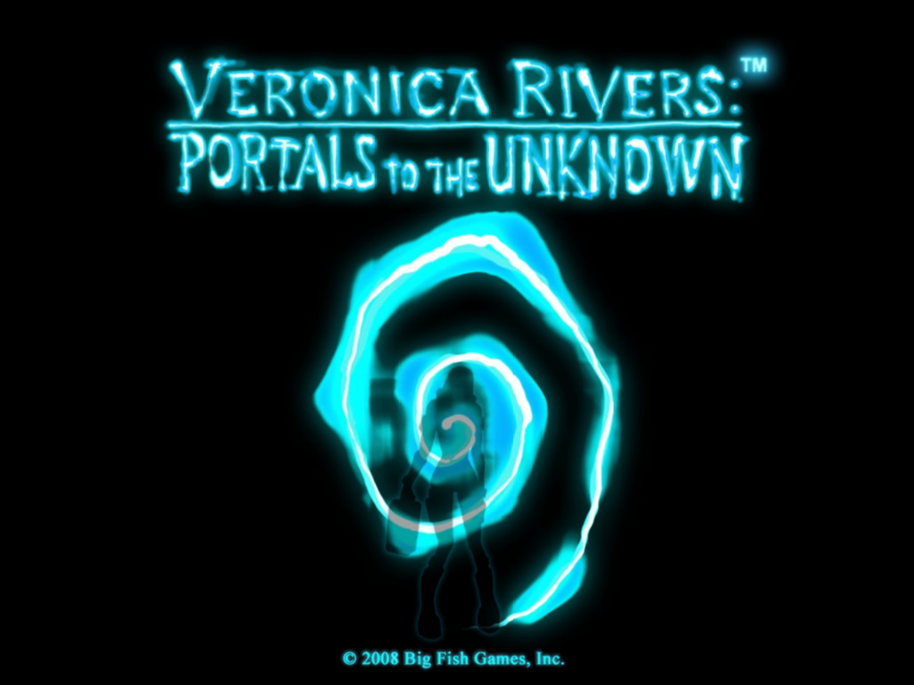 Veronica Rivers: Portals to the Unknown (Windows) screenshot: Title screen