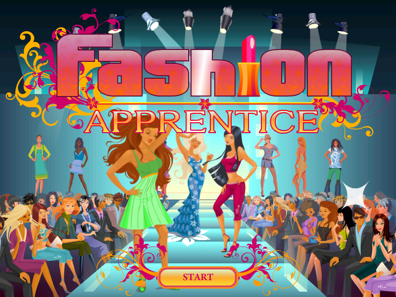 Fashion Apprentice (Windows) screenshot: Title screen