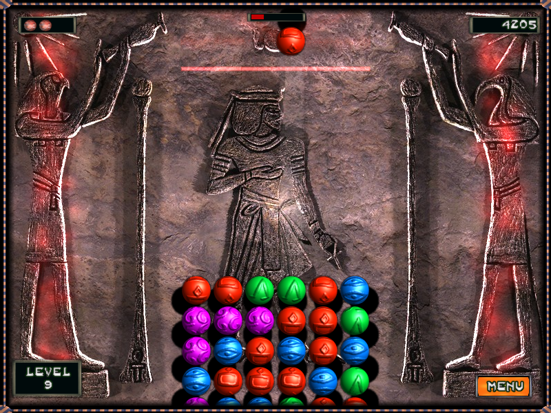 Pendulum Quest (Windows) screenshot: Level 9