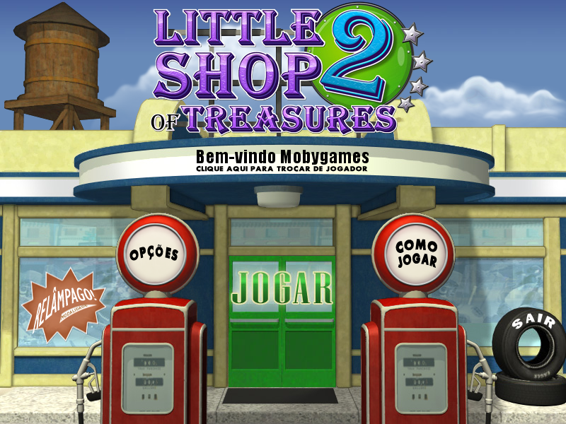 Little Shop of Treasures 2 (Windows) screenshot: Main menu