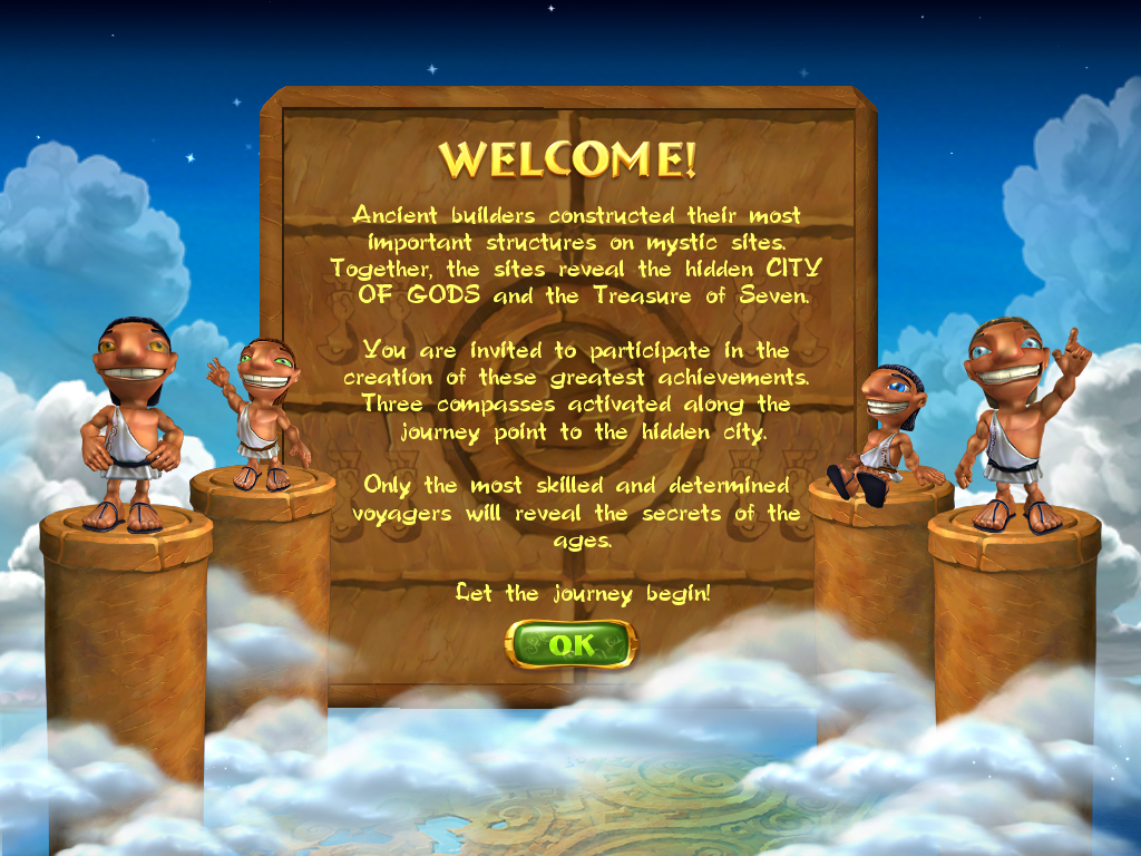 7 Wonders: Treasures of Seven (Windows) screenshot: Introduction
