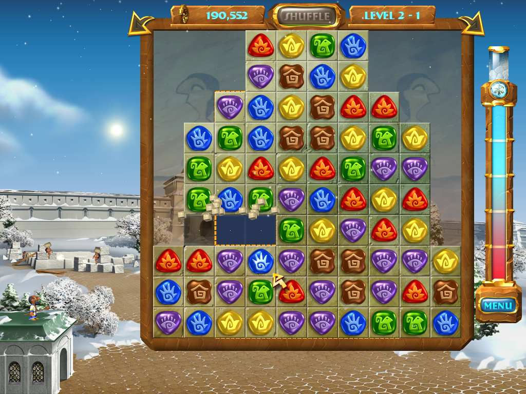 7 Wonders: Treasures of Seven (Windows) screenshot: Level 2-1