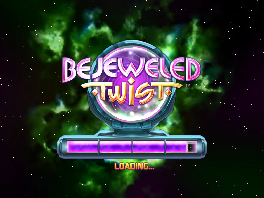 Bejeweled: Twist (Windows) screenshot: Loading screen