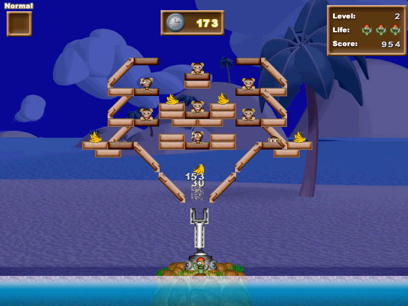 Cactus Bruce and the Corporate Monkeys (Windows) screenshot: Level 2