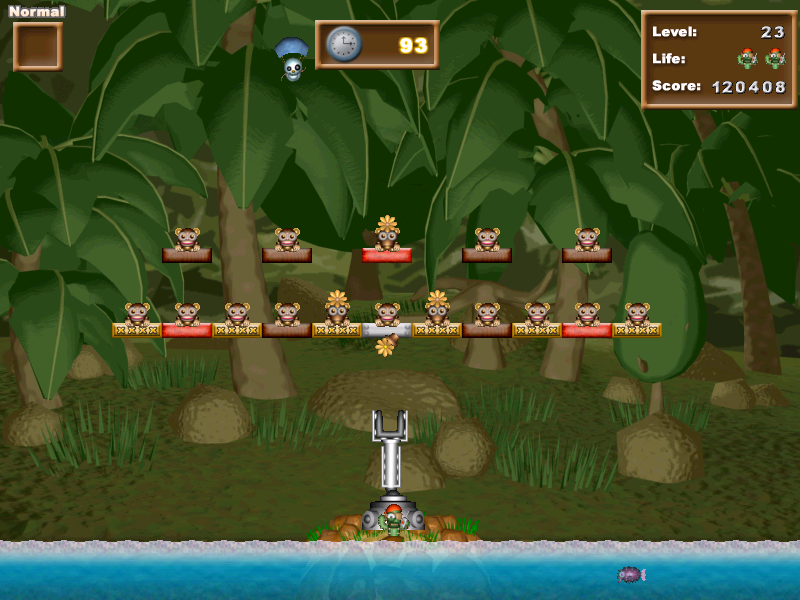 Cactus Bruce and the Corporate Monkeys (Windows) screenshot: Level 23