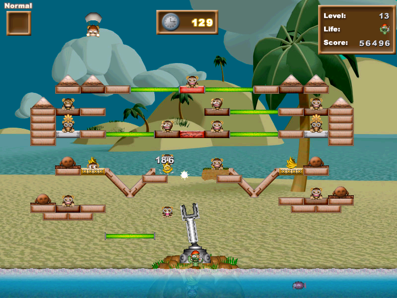 Cactus Bruce and the Corporate Monkeys (Windows) screenshot: Level 13