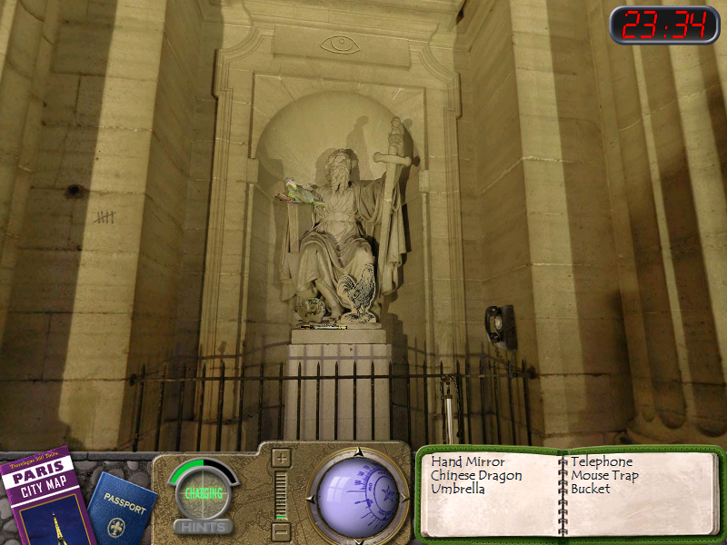 Travelogue 360: Paris (Windows) screenshot: Statue