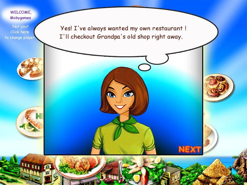Go-Go Gourmet (Windows) screenshot: Cutscene