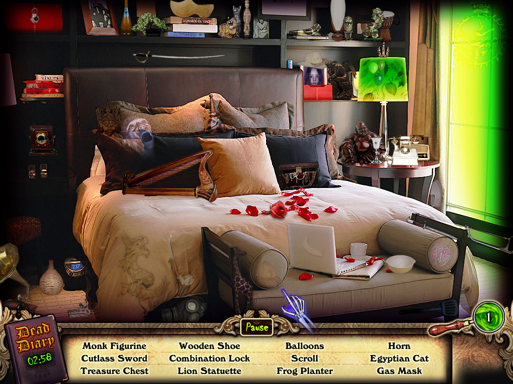 Redrum (Windows) screenshot: Bedroom