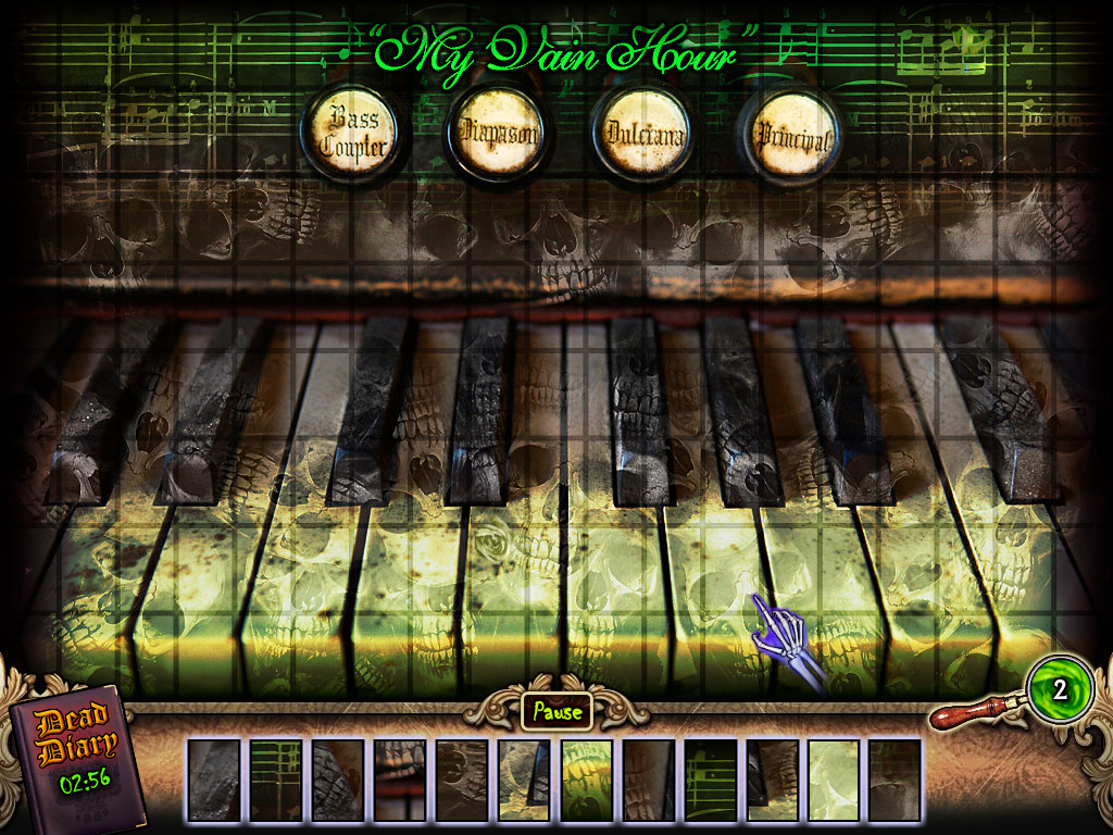 Redrum (Windows) screenshot: Piano keys