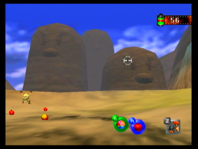 Pokémon Snap (Wii) screenshot: Diglett mountain.