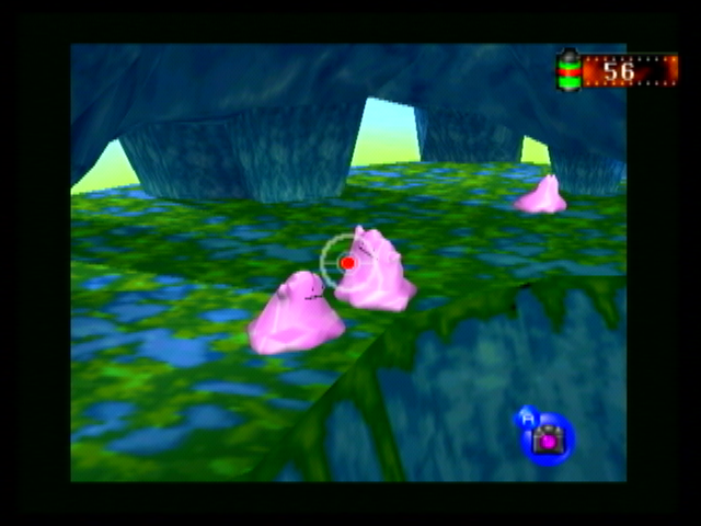 Pokémon Snap (Wii) screenshot: Dittos, the more in the shot the better.