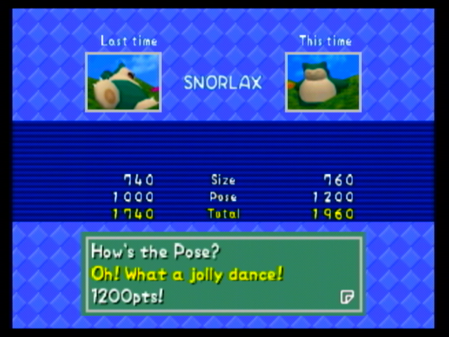 Pokémon Snap (Wii) screenshot: My what a jolly dance.