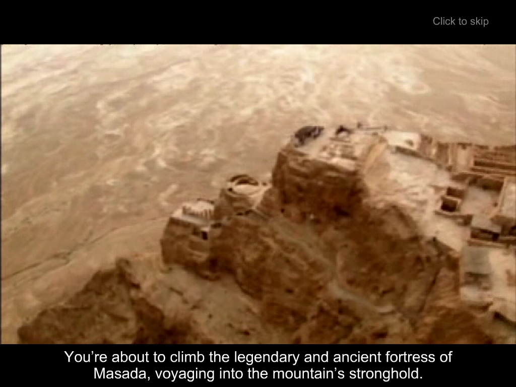 Herod's Lost Tomb (Windows) screenshot: Masada