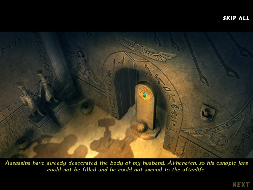 Luxor: Quest for the Afterlife (Windows) screenshot: Shrine