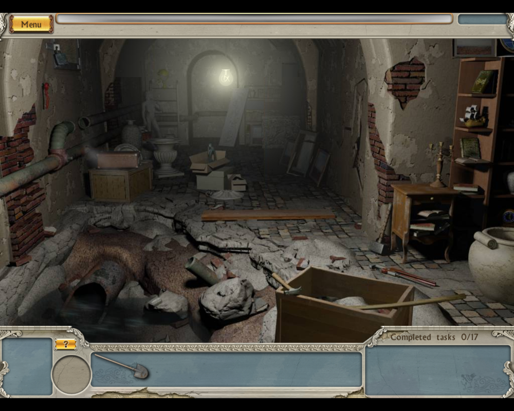 Alabama Smith in Escape from Pompeii (Windows) screenshot: Secret room