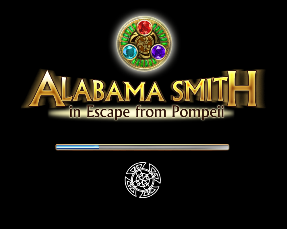 Alabama Smith in Escape from Pompeii (Windows) screenshot: Loading screen