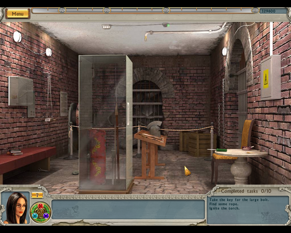 Screenshot of Alabama Smith in Escape from Pompeii (Windows, 2008) -  MobyGames