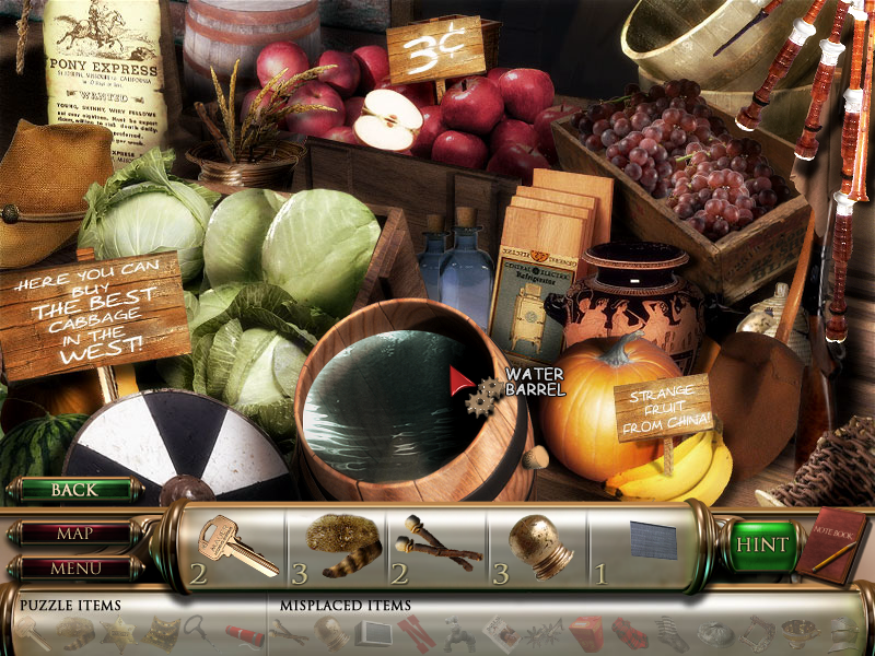 Mortimer Beckett and the Time Paradox (Windows) screenshot: Grocery