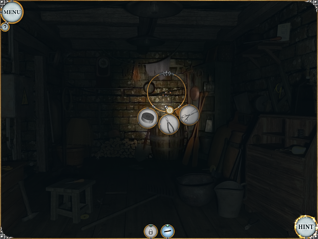 Treasure Seekers: Visions of Gold (Windows) screenshot: Lights off