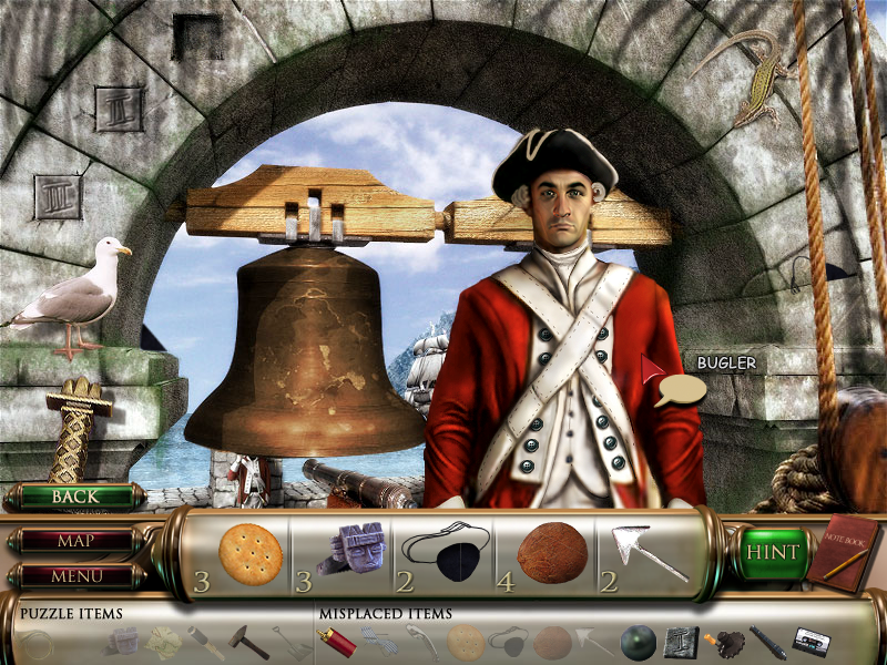 Mortimer Beckett and the Time Paradox (Windows) screenshot: Bugler