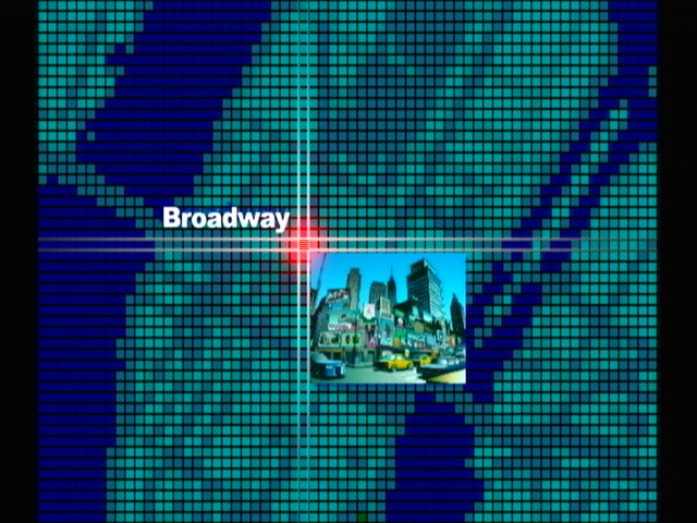 Killer7 (GameCube) screenshot: Travel screen.