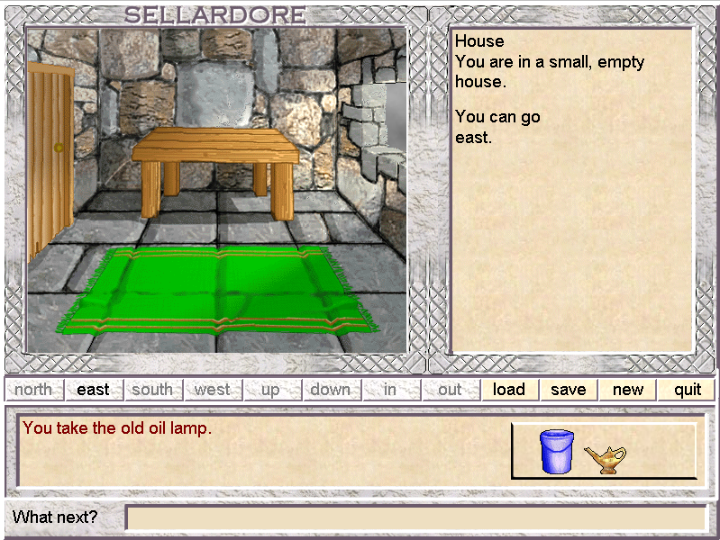 Sellardore Tales (Windows) screenshot: Accumulating inventory items.