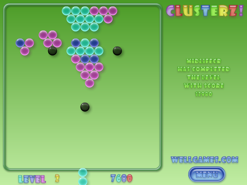 Clusterz! (Browser) screenshot: Out paced.