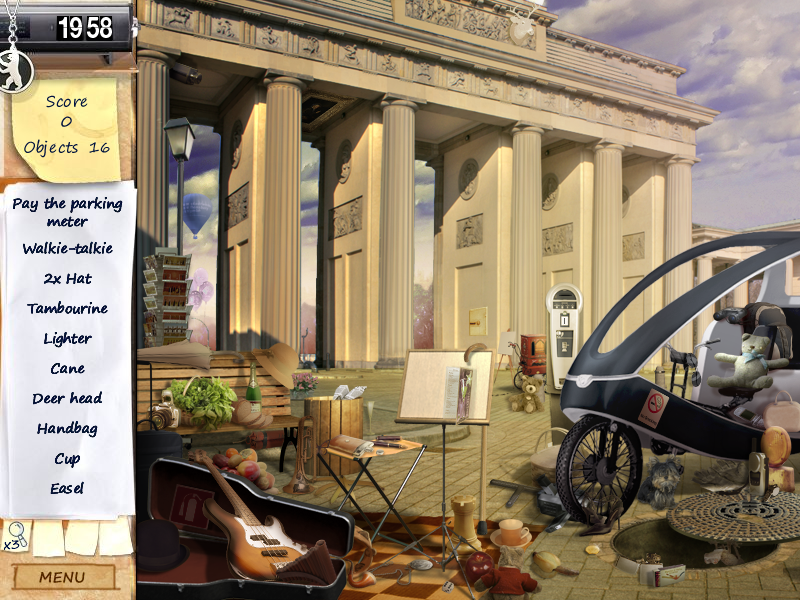 Mystery Stories: Berlin Nights (Windows) screenshot: Brandenburg gate