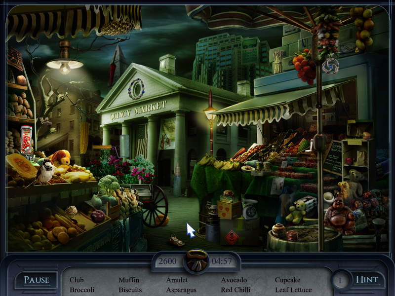 Nocturnal: Boston Nightfall (Windows) screenshot: Quincy market