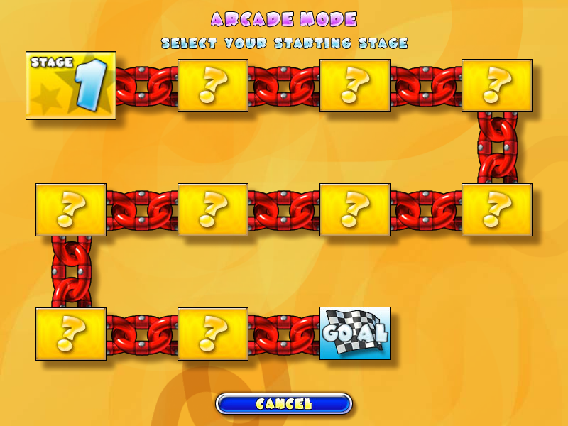 Chainz 2: Relinked (Windows) screenshot: Arcade mode stages