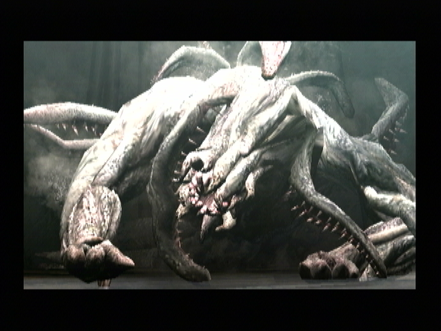 Resident Evil: The Umbrella Chronicles (Wii) screenshot: The first Boss