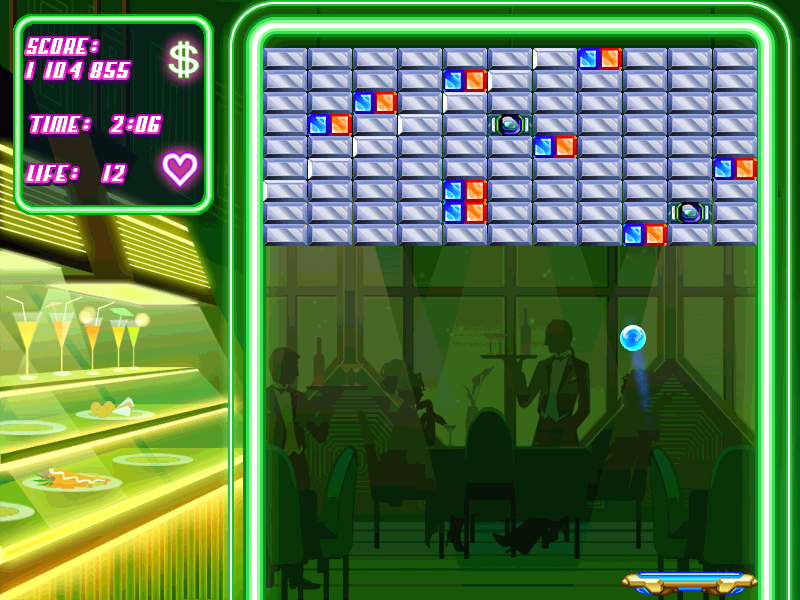 Screenshot of Block Breaker Deluxe (Windows, 2004) - MobyGames