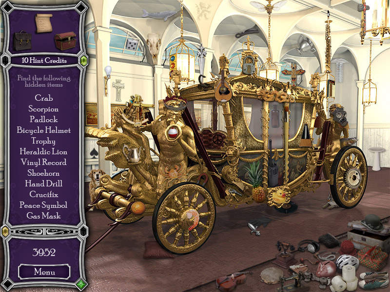 Hidden Mysteries: Buckingham Palace (Windows) screenshot: State coach