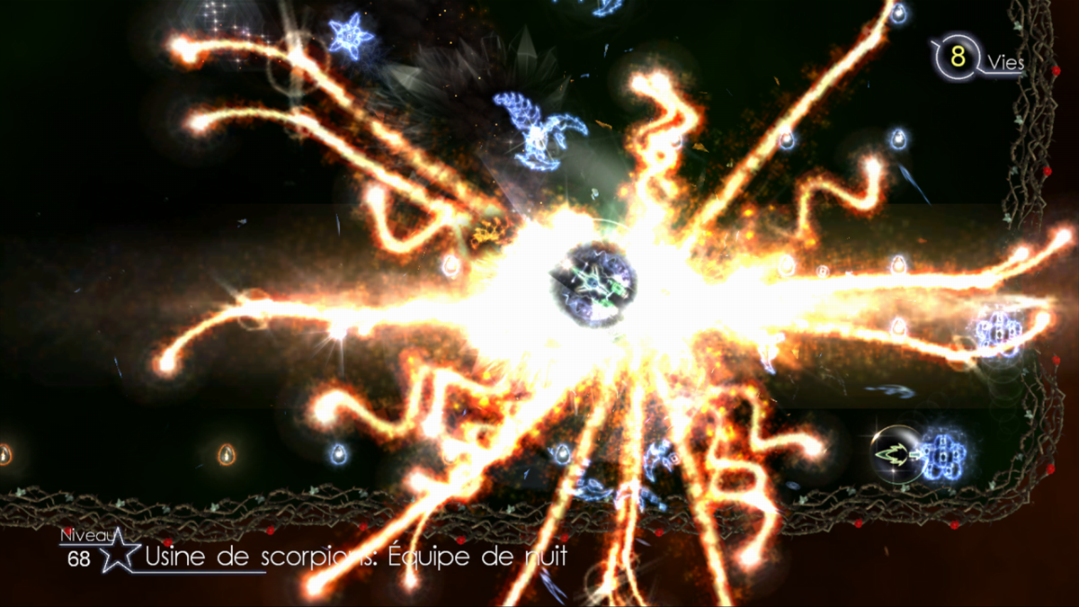 Schizoid (Xbox 360) screenshot: Night Shift at the Scorpio Factory